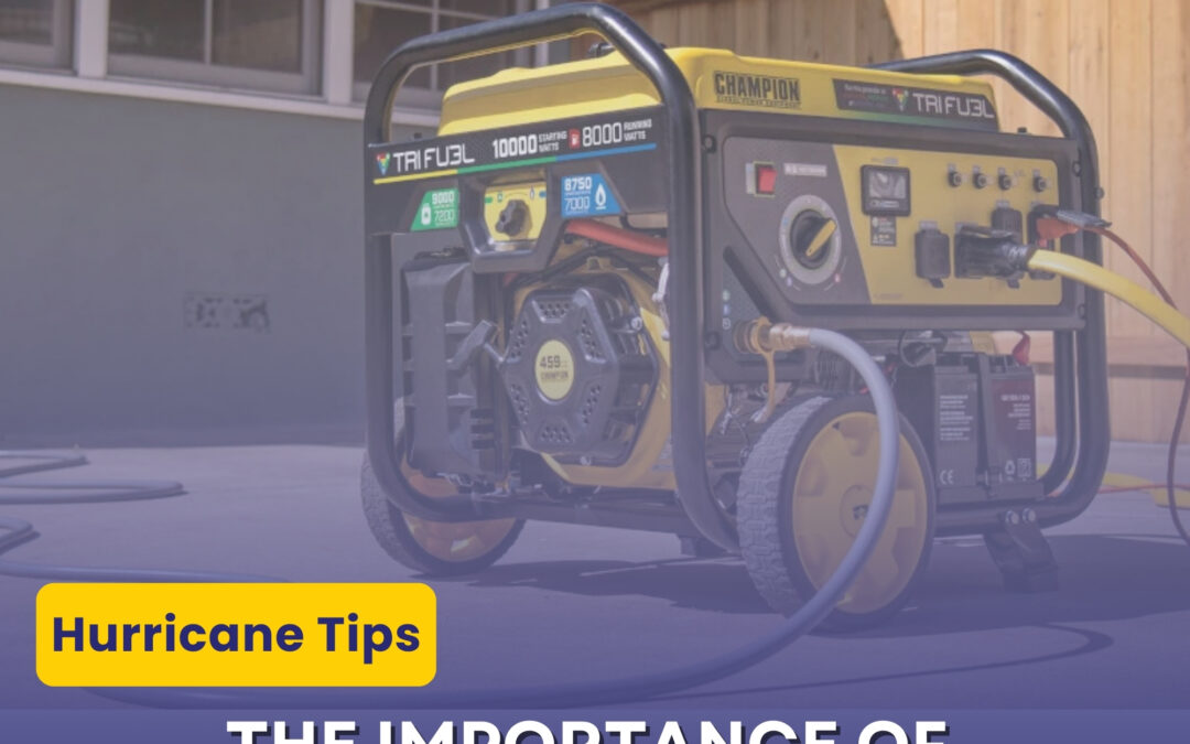 Generator Safety During Hurricane Season